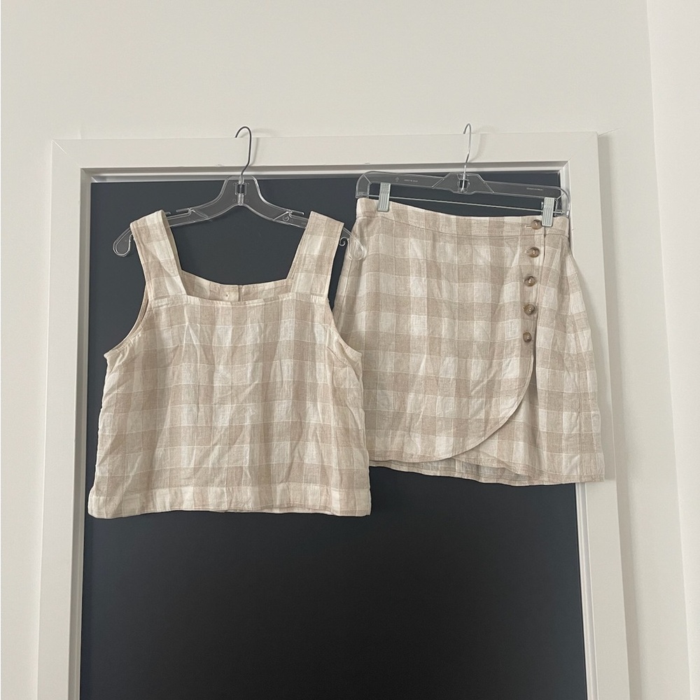 Madewell Plaid Pattern Set